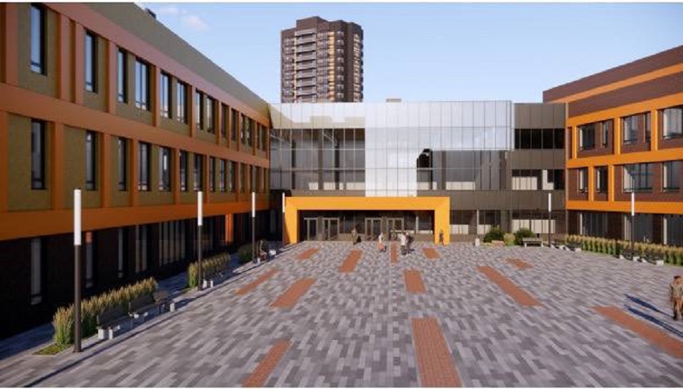 Школа на Южном берегу, эскизы