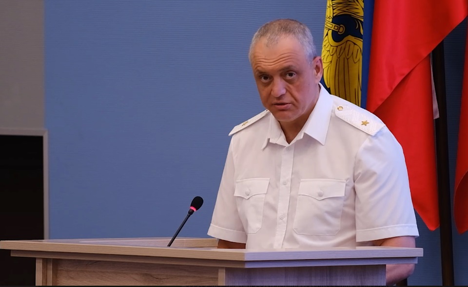 Глава ГУ МВД по Красноярскому краю Александр Соловьев