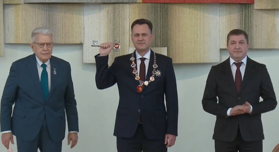 Сергей Верещагин, церемония 