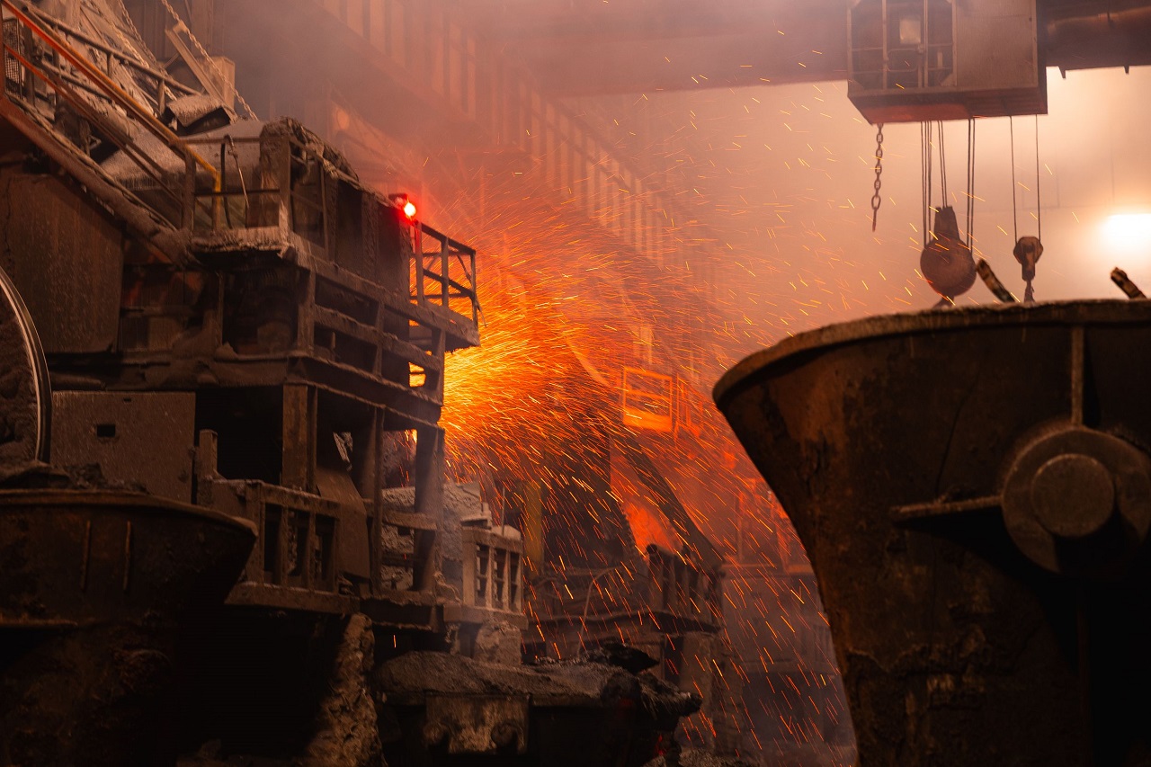 Производство цветных металлов, завод