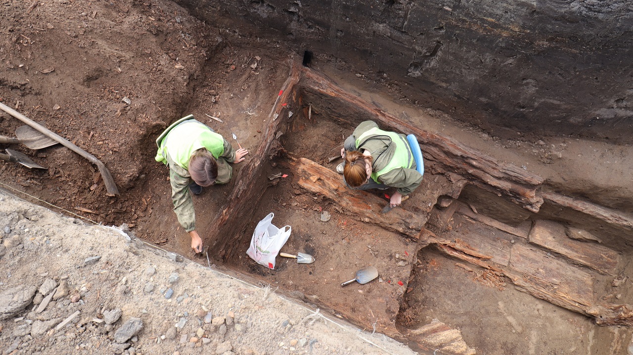 Раскопки в Заледеево