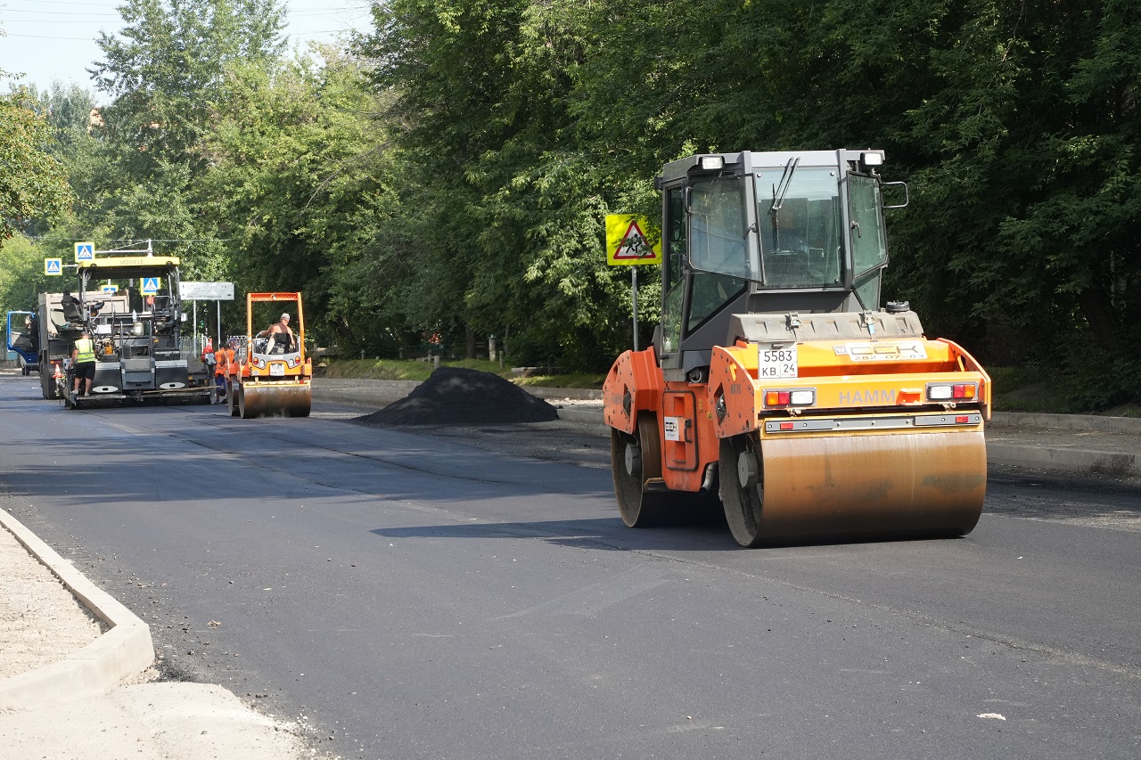 Ремонт дорог в Красноярске