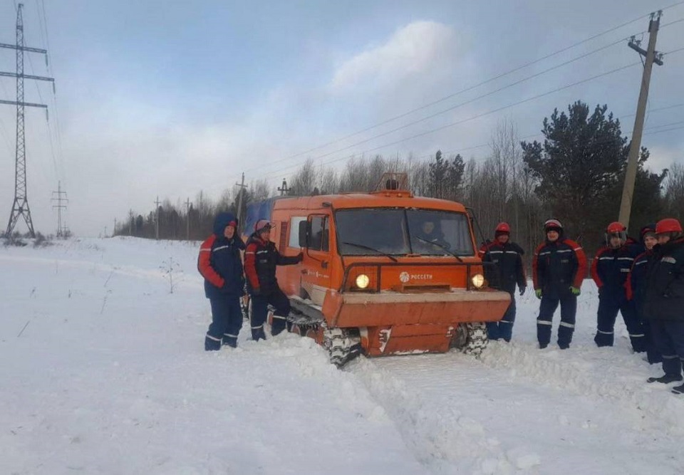 Энергетики на вездеходе