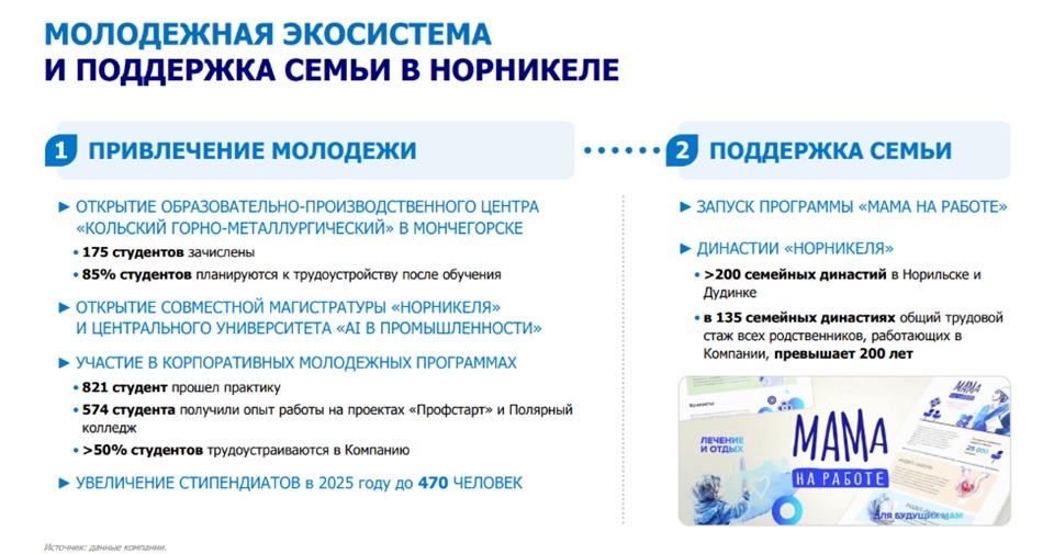 отчет норникеля по устойчивому развитию