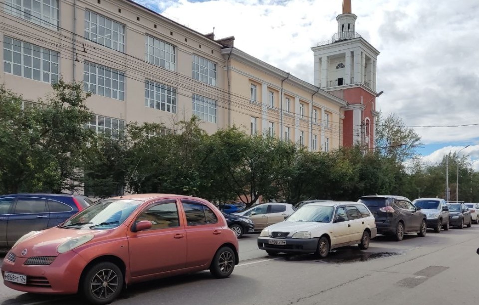 Маркса в районе Красной площади