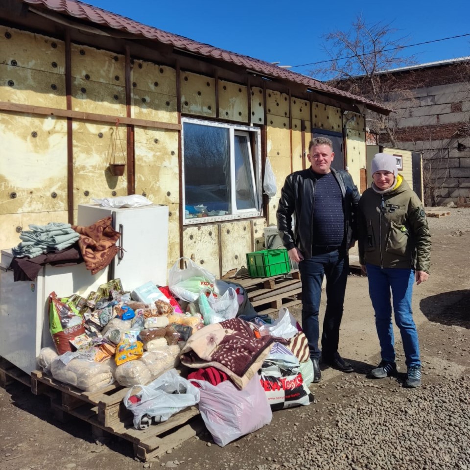 Подарки собакам приюта