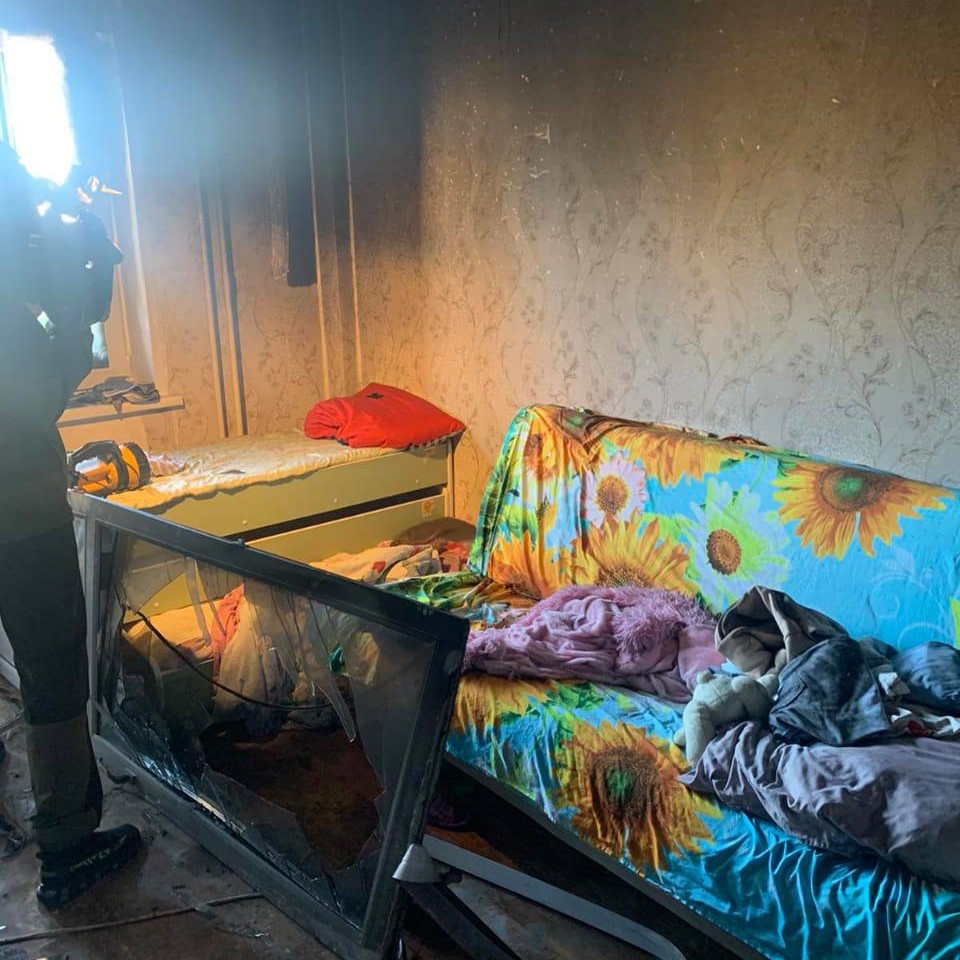 Мальчика изъяли из семьи после пожара в квартире