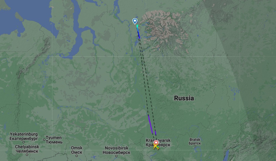 Вылетевшие в Норильск самолеты вернулись в Красноярск