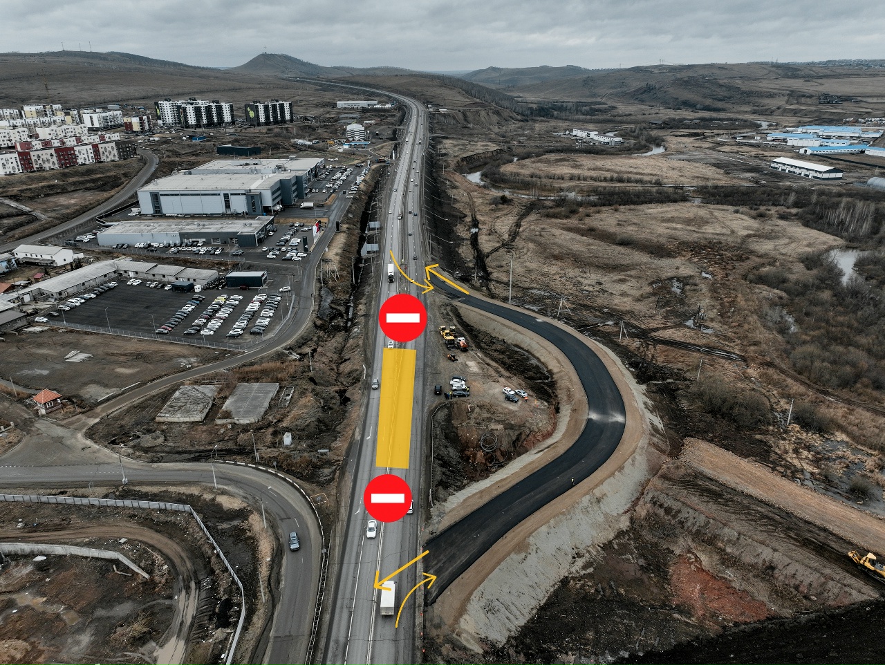 Изменения схемы движения у Солонцов