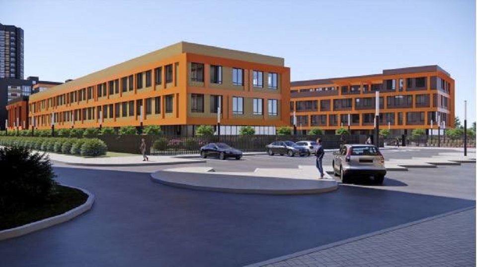 Школа на Южном берегу, эскизы