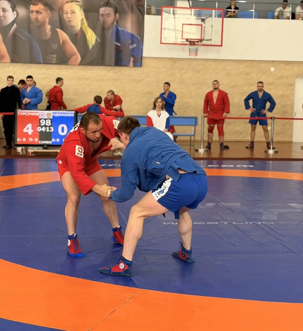 Турнир по самбо в Красноярске