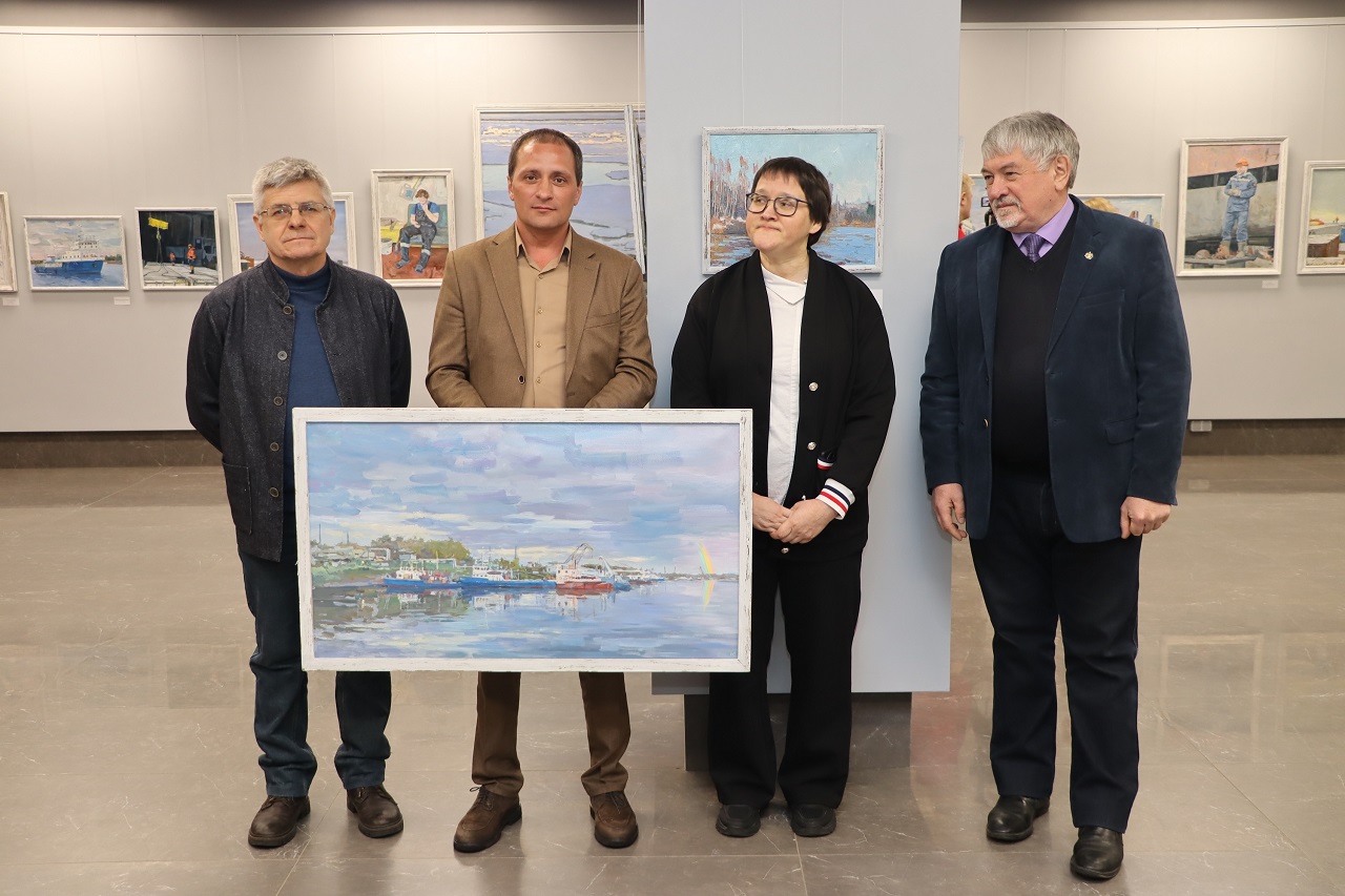 Картина Елены Ильянковой в подарок ЕРП