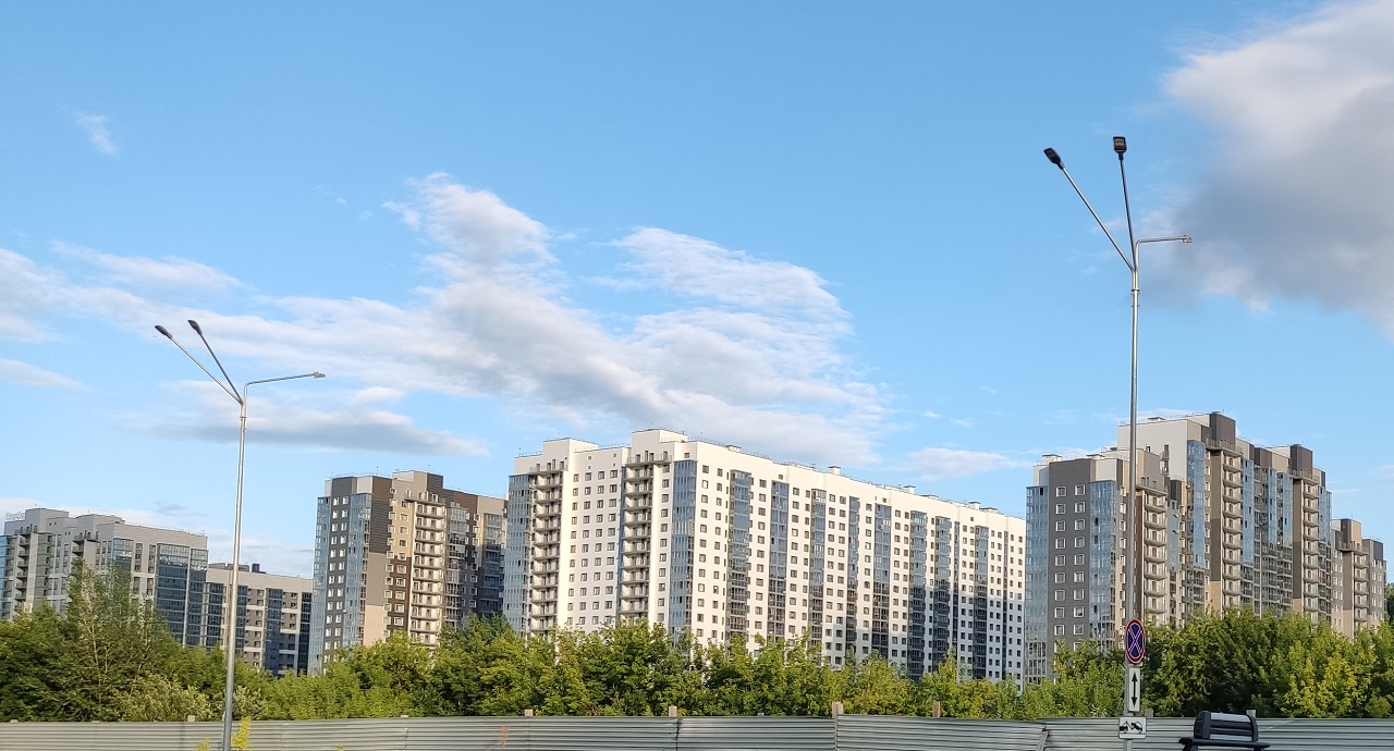 Новые многоэтажные дома