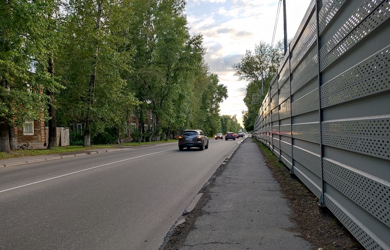 Улица Свердловская в Красноярске