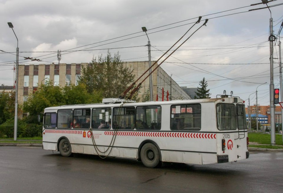 Троллейбус в Красноярске