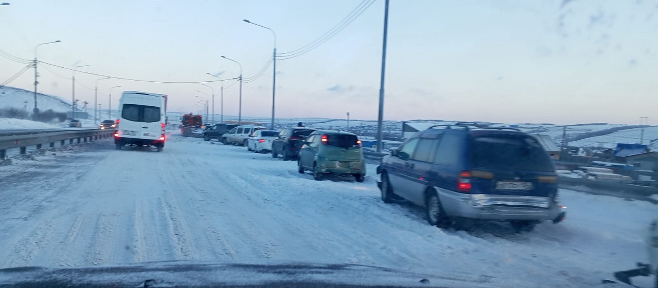 ДТП на трассе "Сибирь"