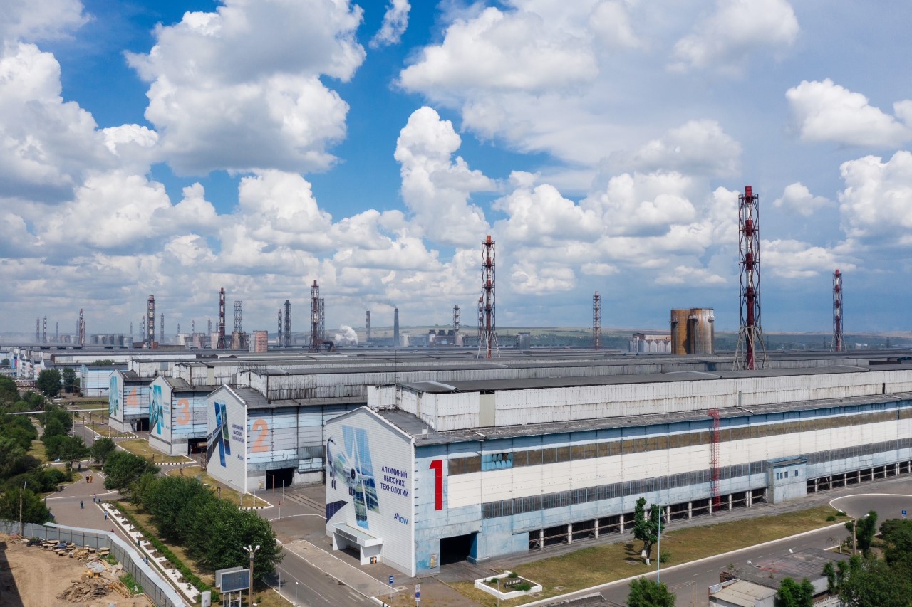 Алюминиевый завод в Красноярске