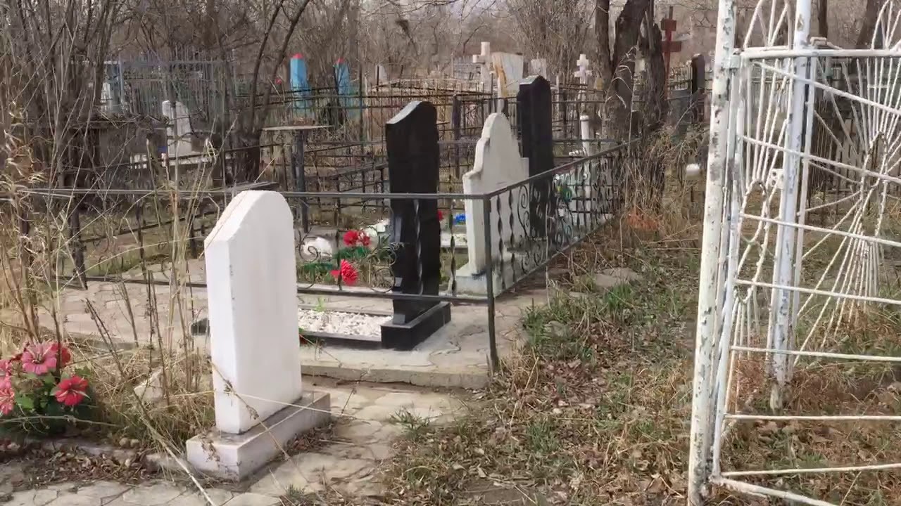 Вид на кладбище