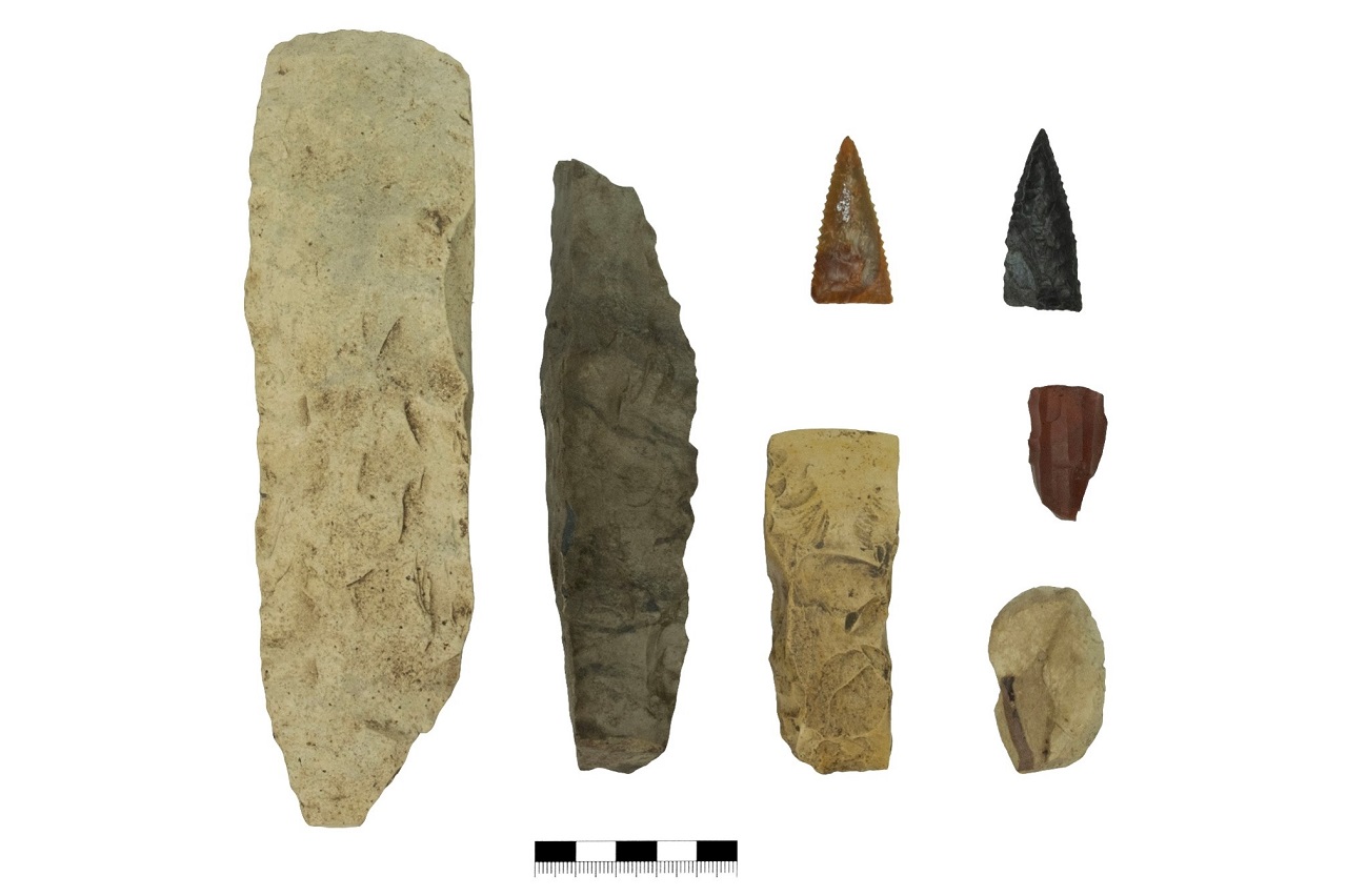 Артефакты, найденные в Заледеево