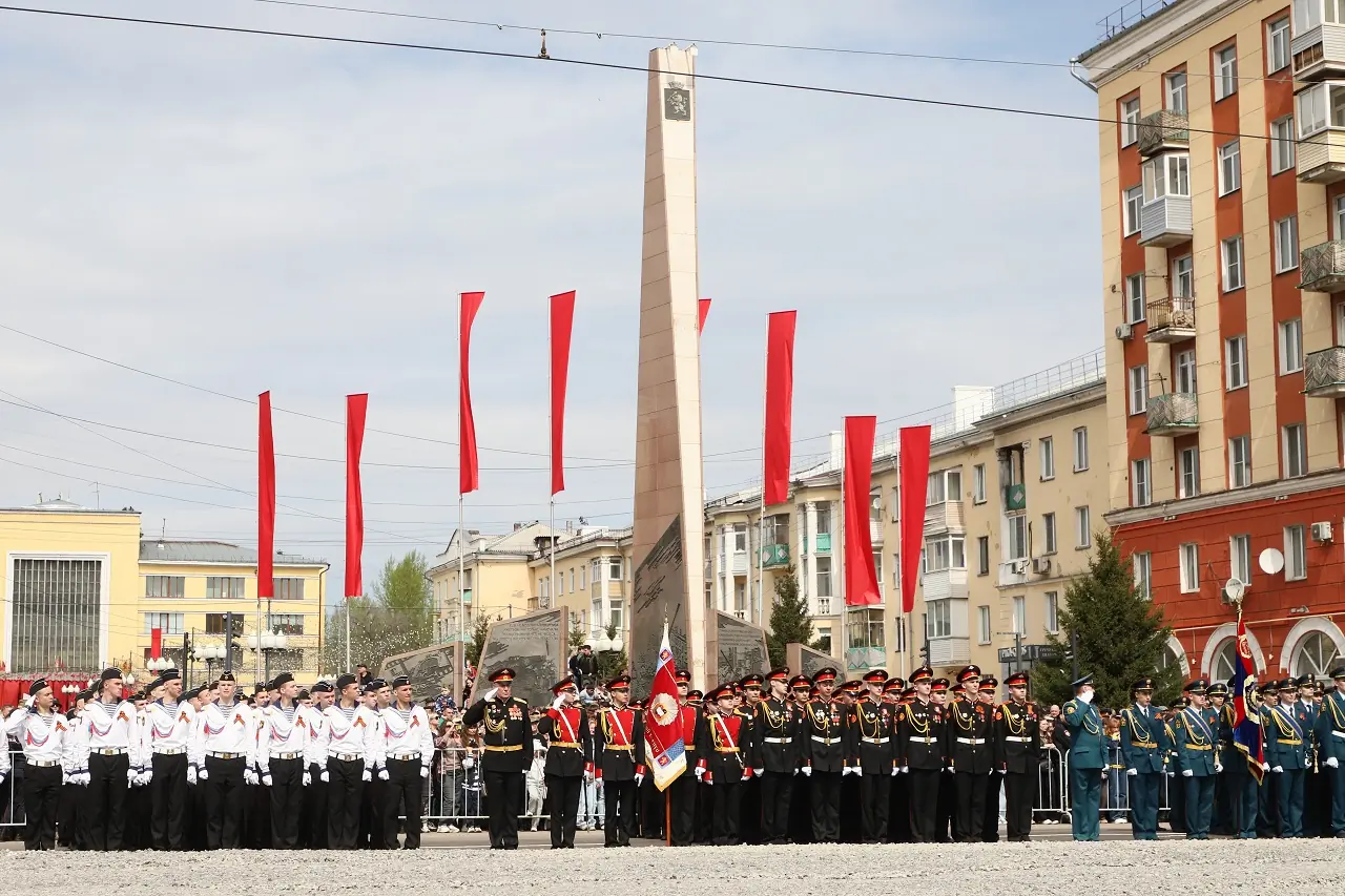День Победы в Красноярске