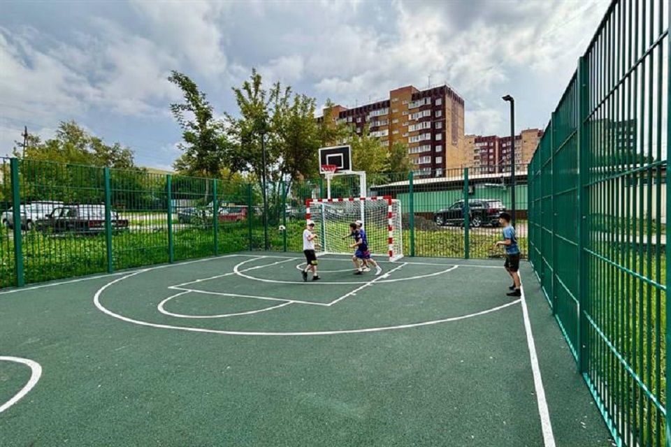 Спортплощадка в Красноярске