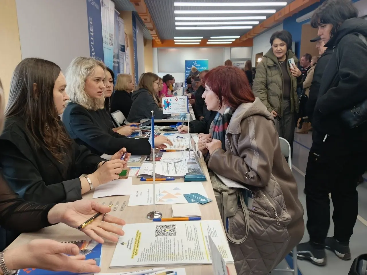 Соискатели на ярмарке вакансий