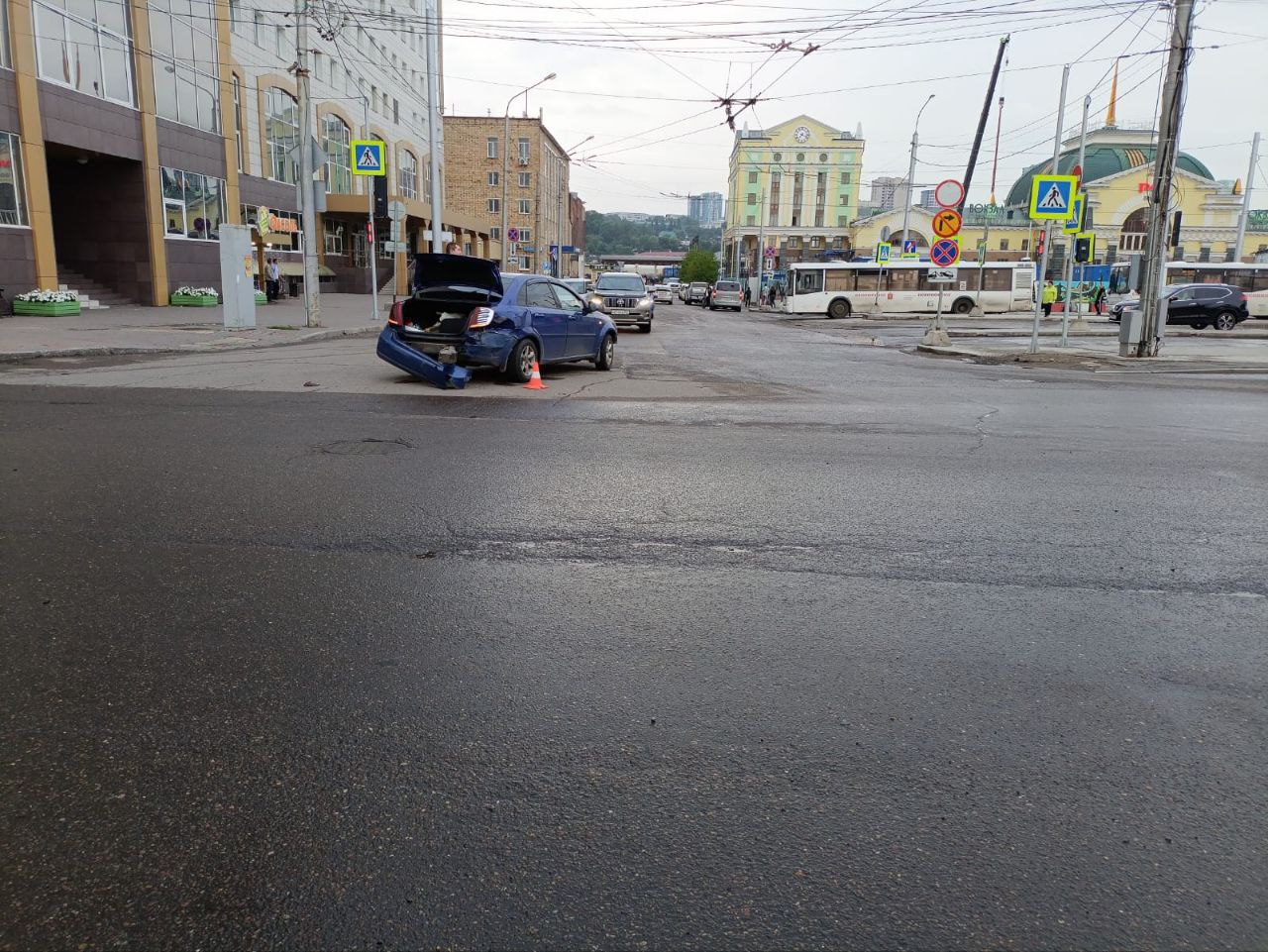 ДТП на вокзале