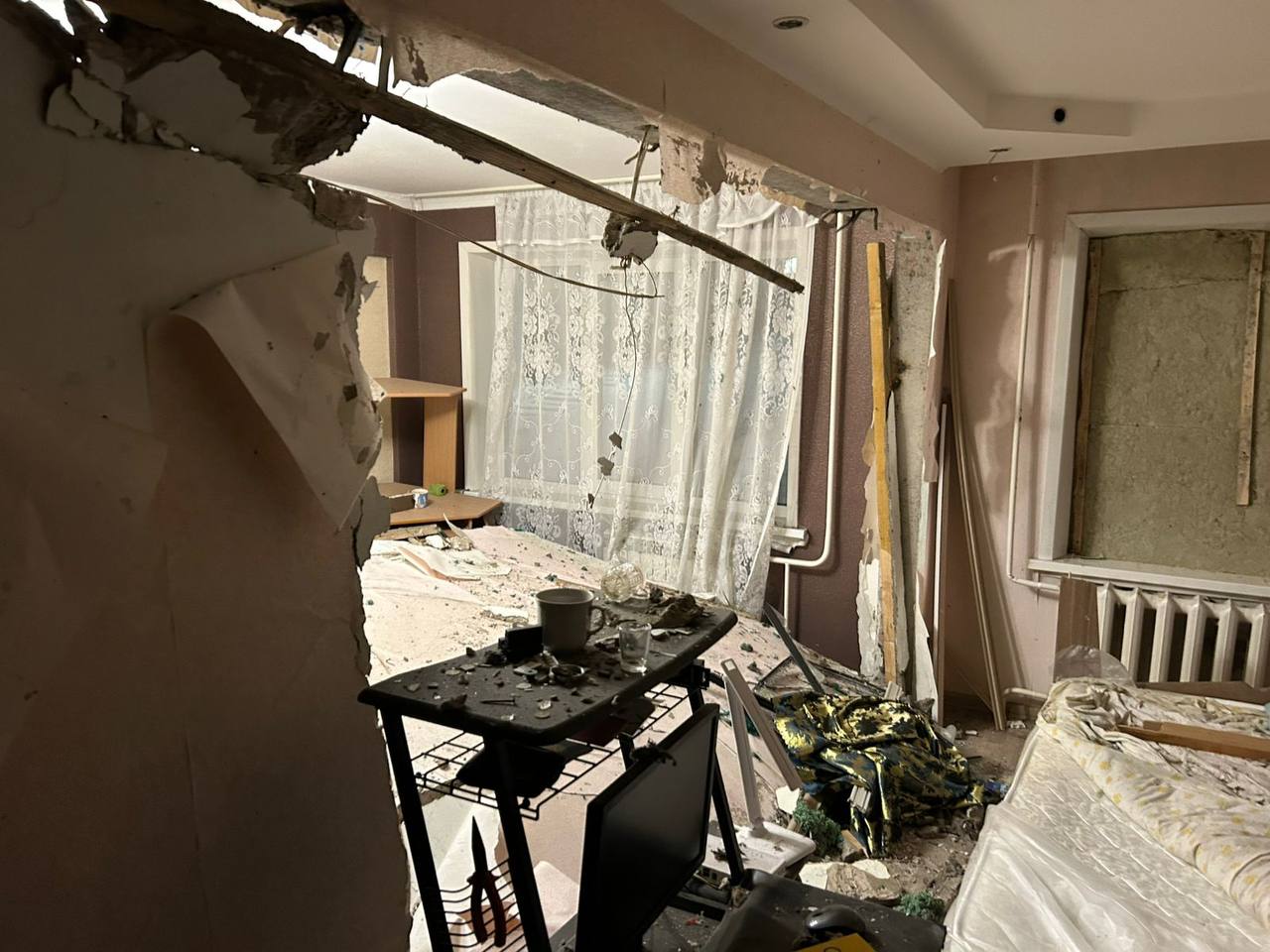 Последствия взрыва в Ачинске