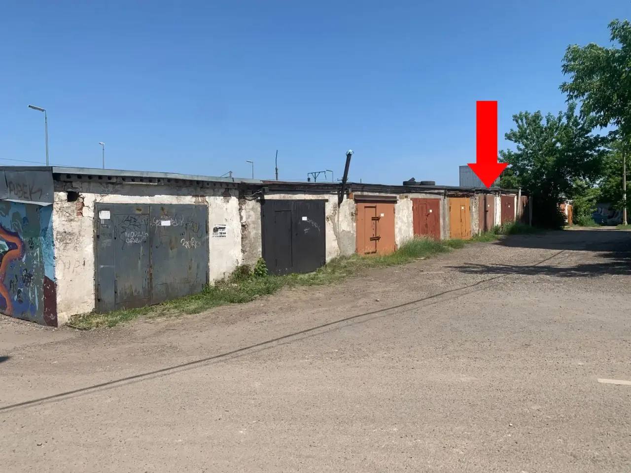 Гаражи на Красномосковской