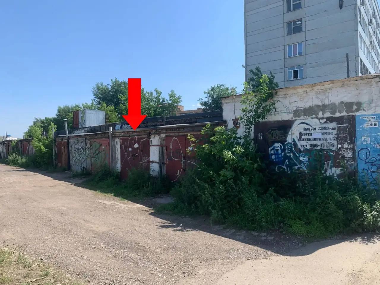 Гаражи на Красномосковской