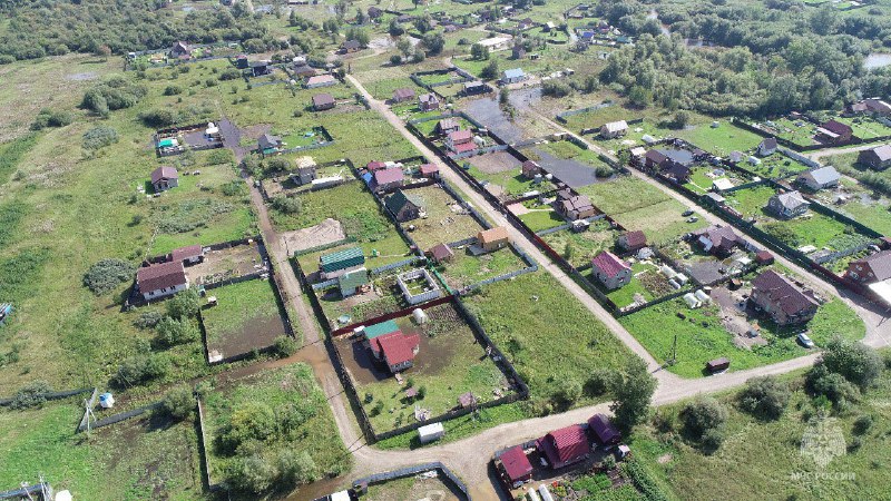 Территория под затоплением