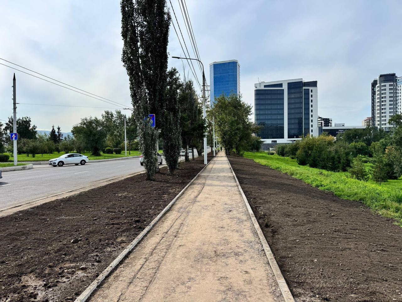 Тротуар на Белинского