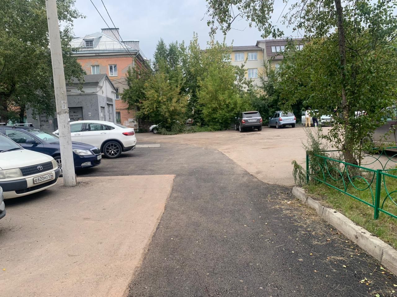 Восстановление двора после ремонта