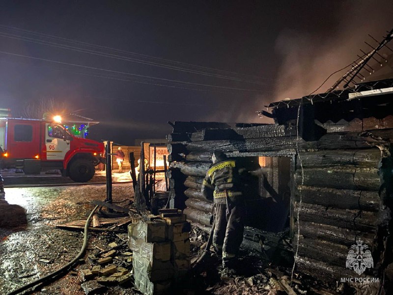 Пожар в Есаулово