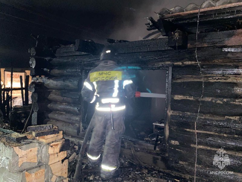 Пожар в Есаулово