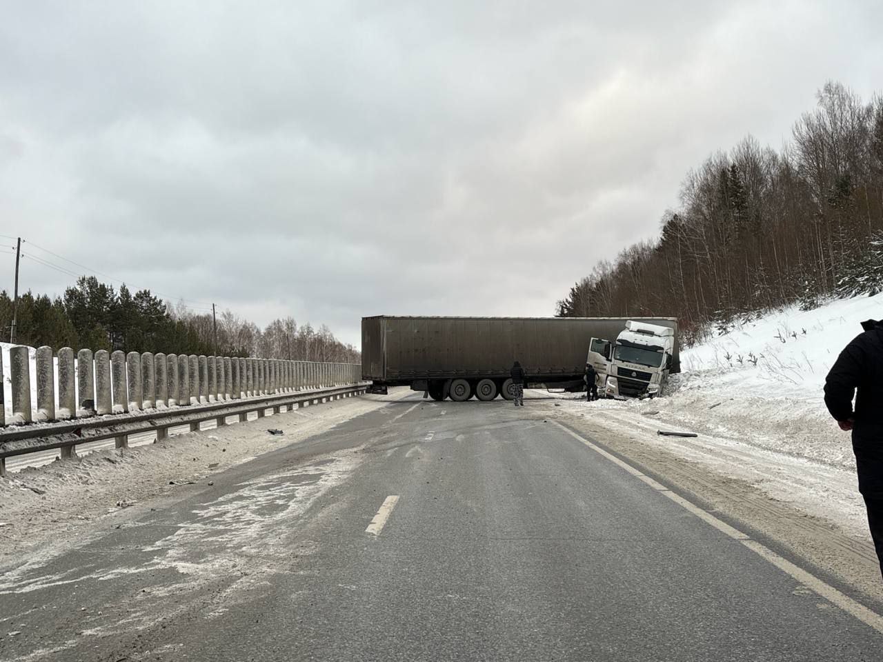 ДТП с грузовиком