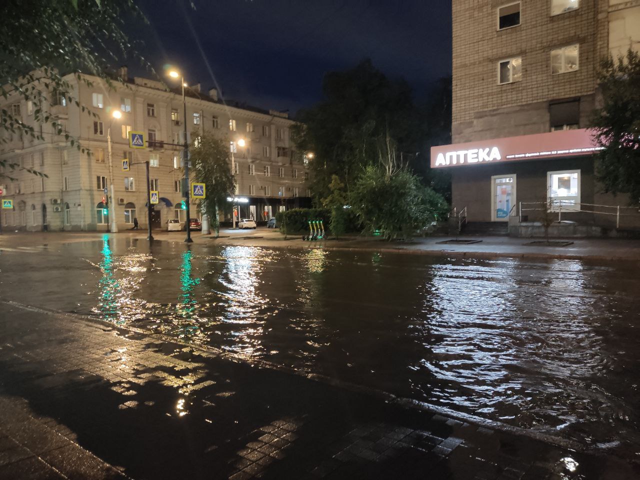 Потоп в Красноярске