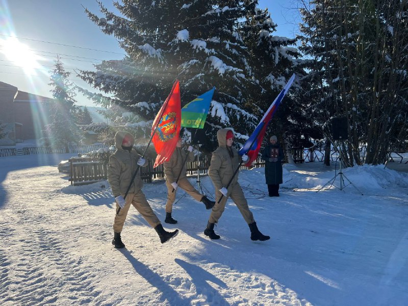 Открытие бюстов героям СВО