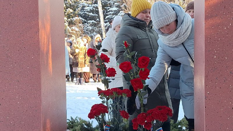 Открытие бюстов героям СВО