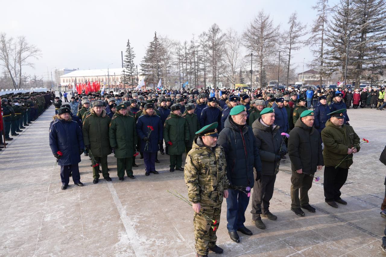 Зажжение Вечного огня