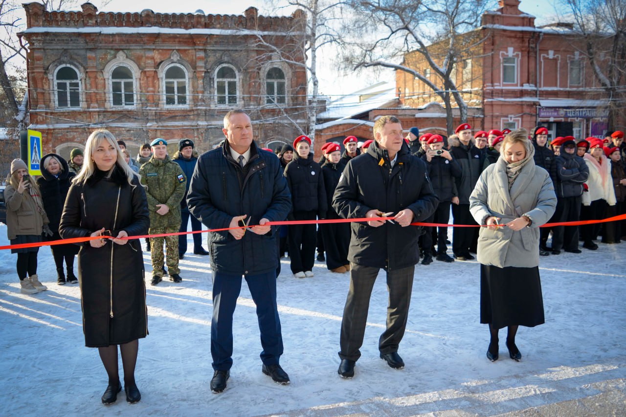 Открытие молодежного центра в Ачинске
