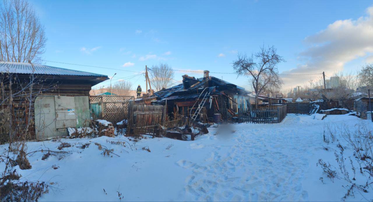 Следователи назвали вероятную причину пожара в центре Красноярска