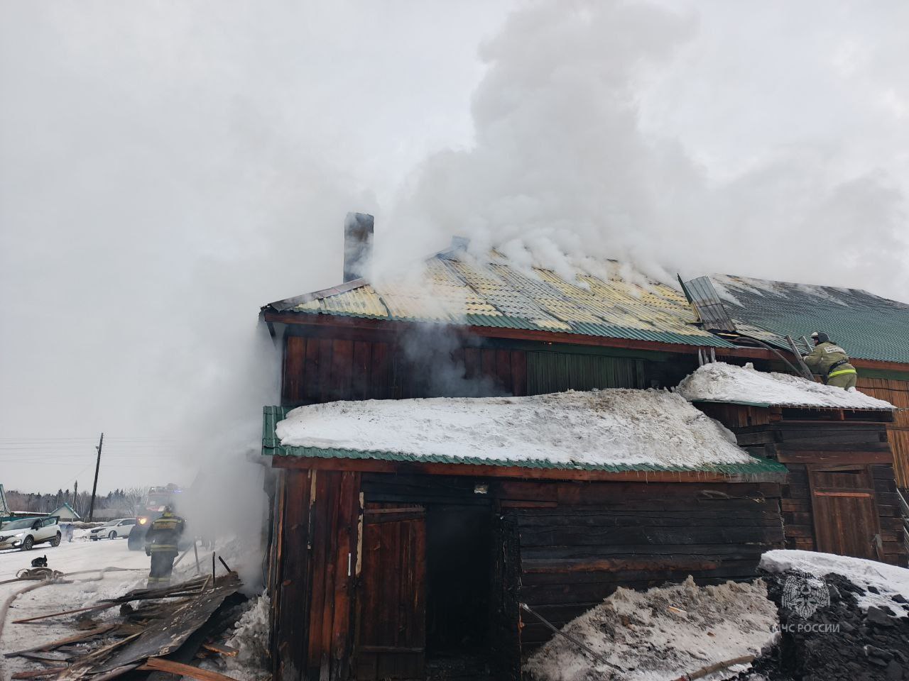 Пожар в Верхнем Ингаше