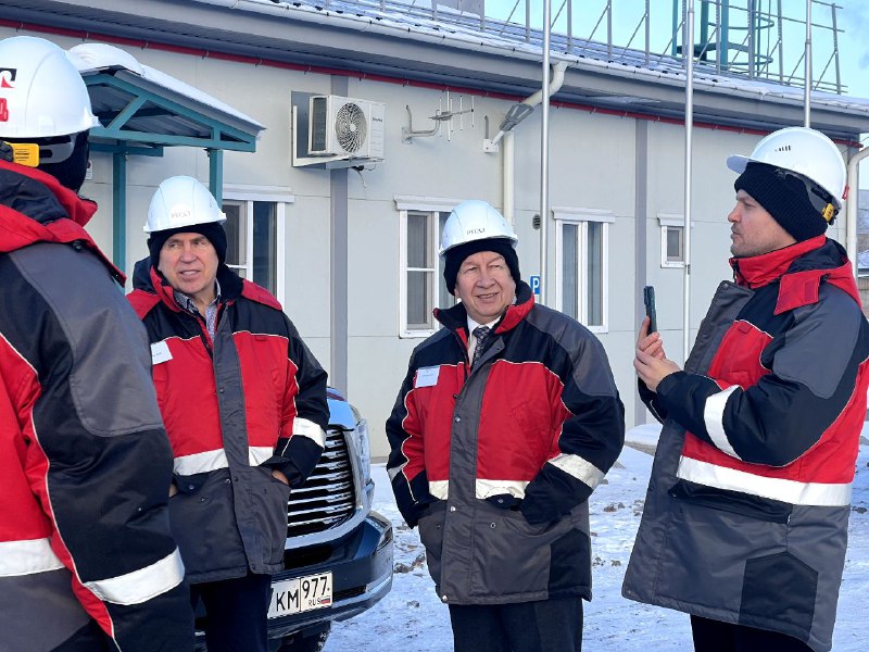 На стройплощадке нового РУСАЛа