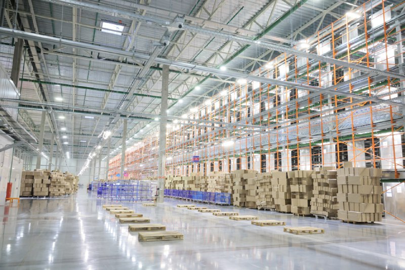 Современные склады под Красноярском, хаб "Емельяновский"