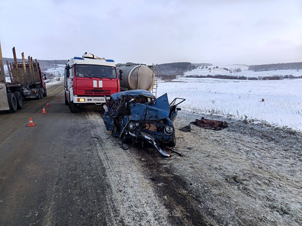 Смертельное ДТП на трассе