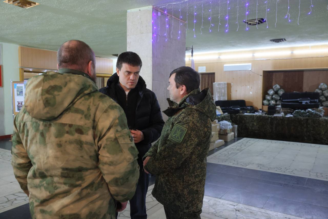 Михаил Котюков в ЛНР