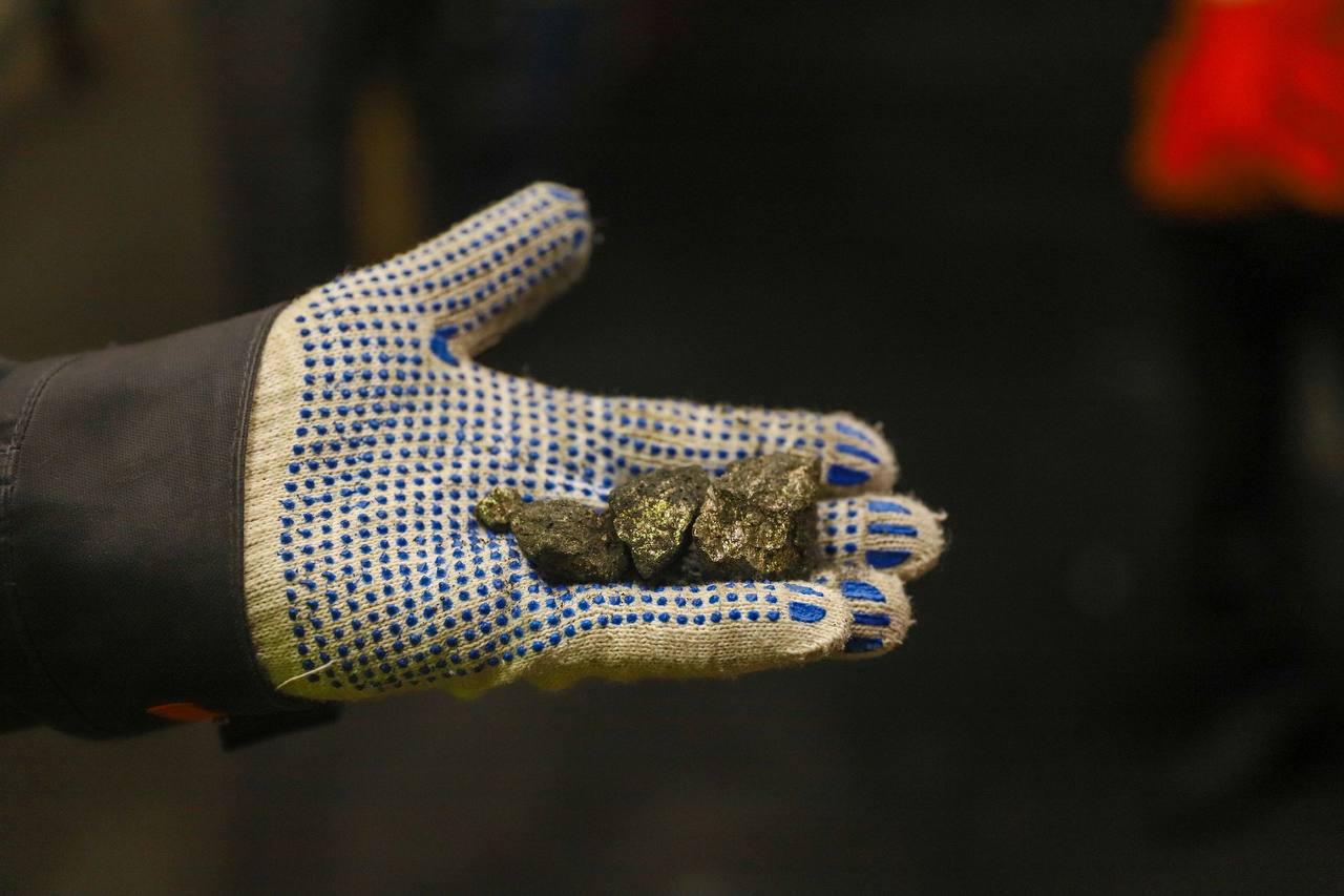 Руда в шахте