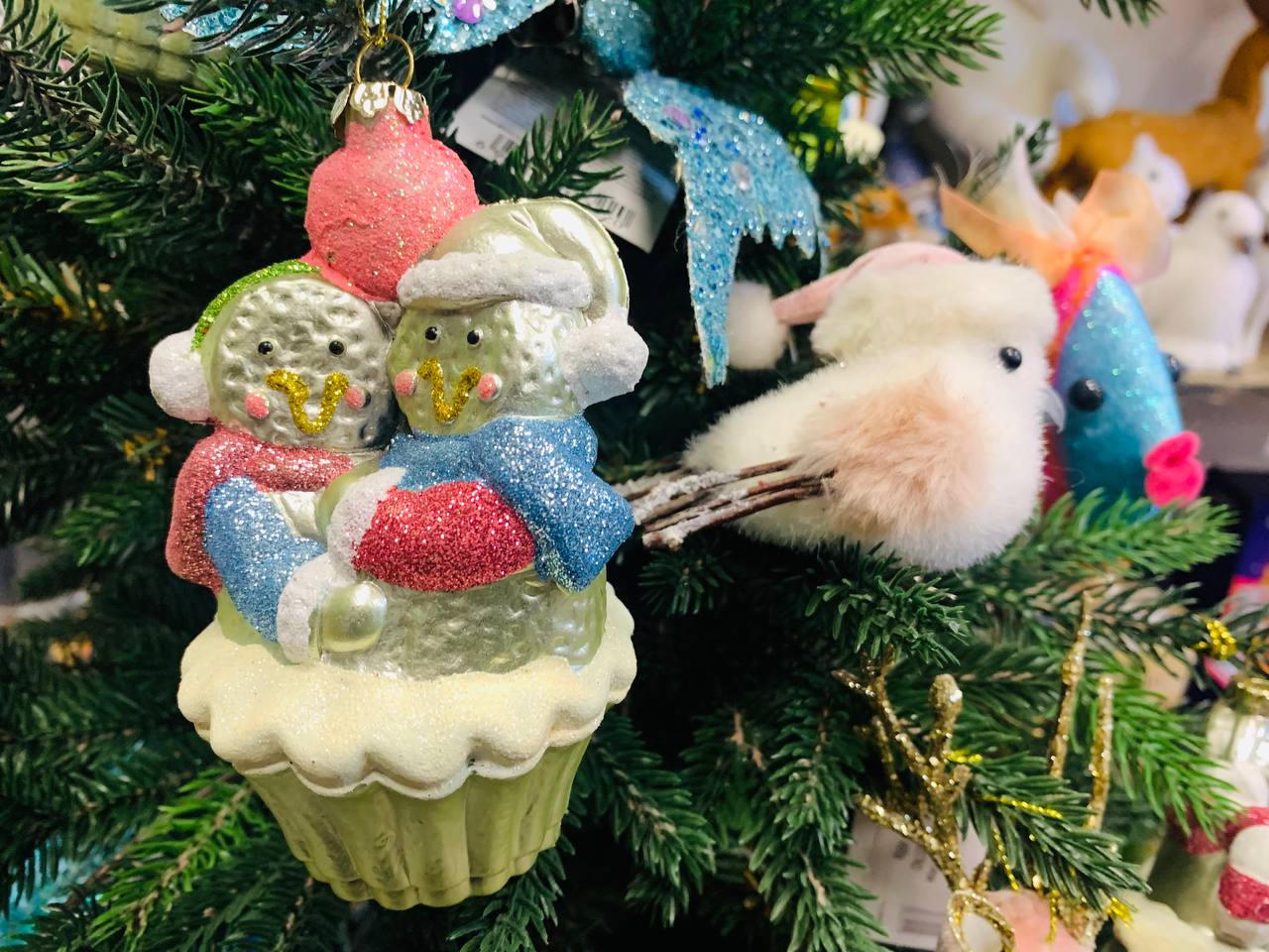 Украшения на елке