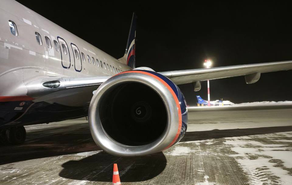 Боинг авиакомпании "Аэрофлот"